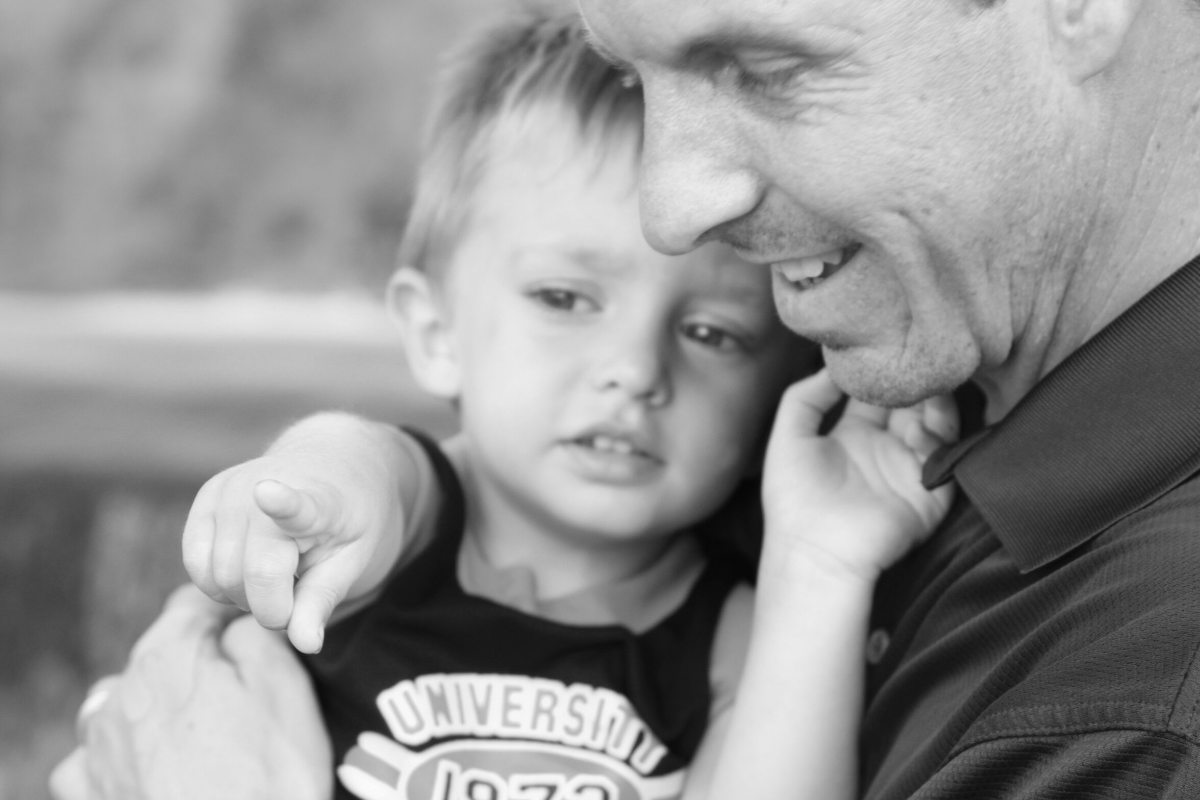 Child custody and child access Father and son