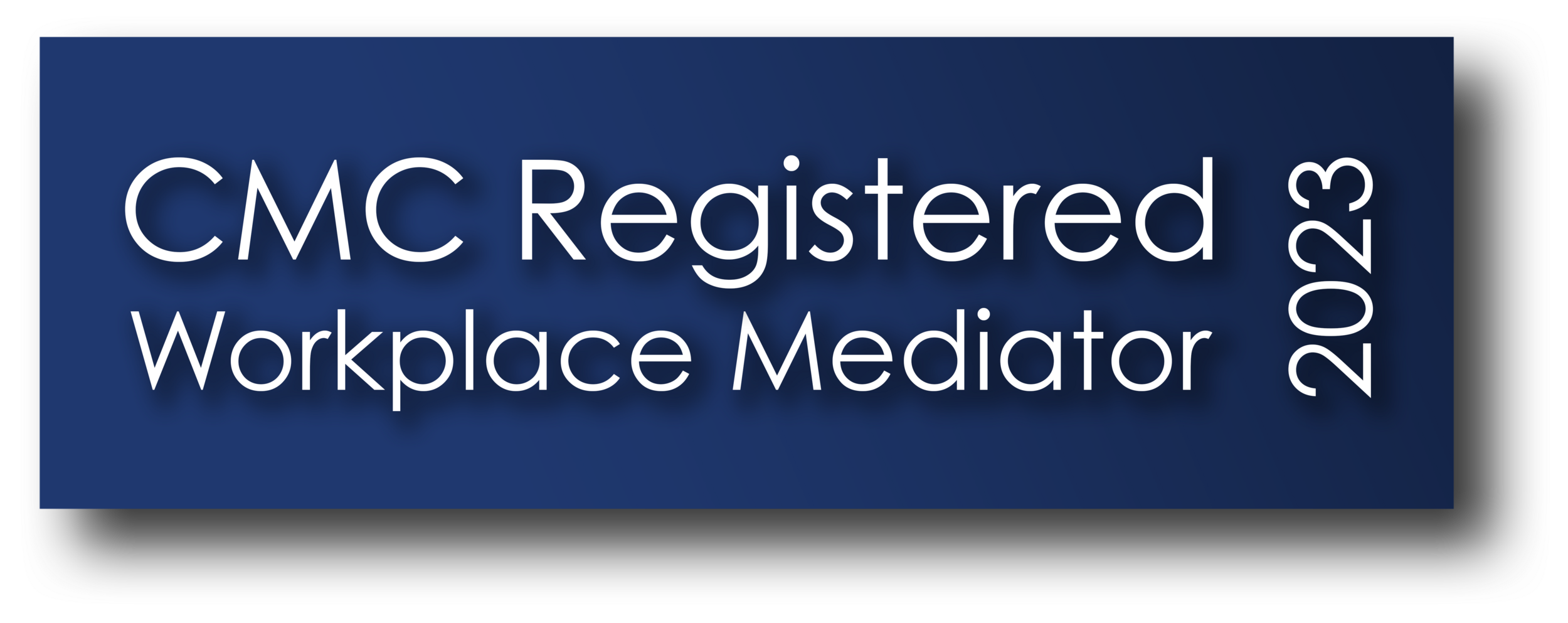 CMC Registered Workplace Mediator 2023